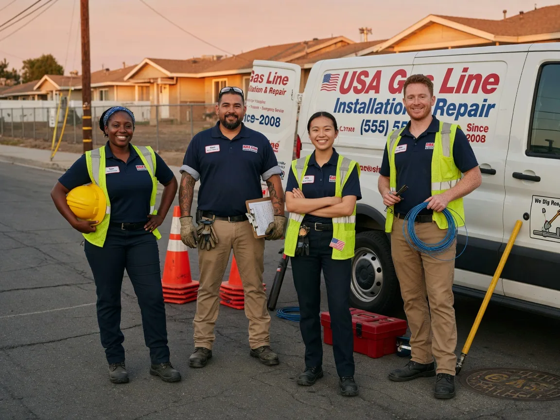 Gas Line Installation company in Newell, WV